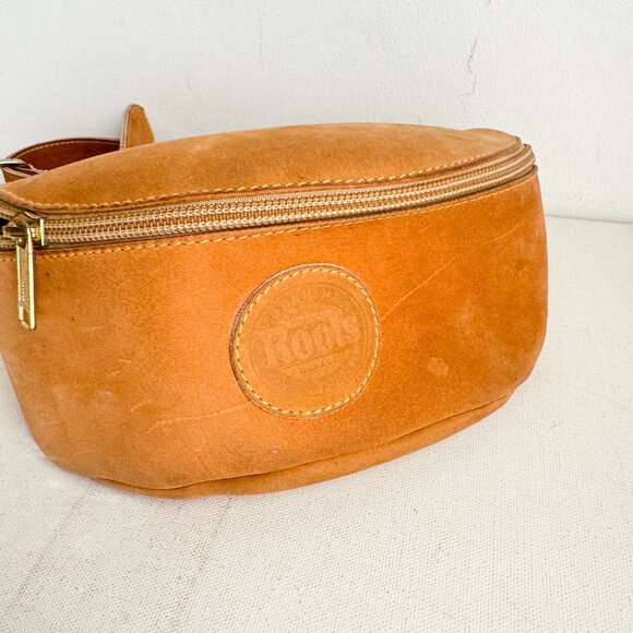Vintage Roots Nubuck Suede Light Brown Belt Bag - Picture 6 of 7